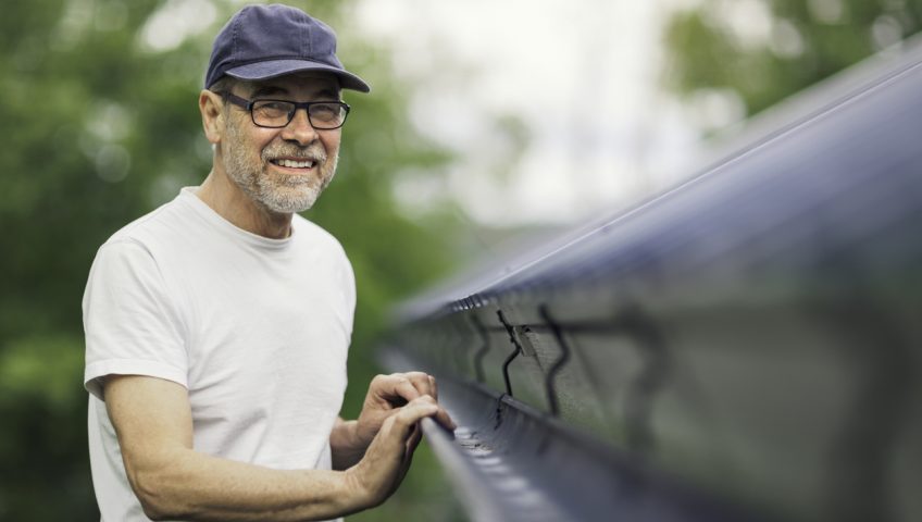 Maintenance on the roof