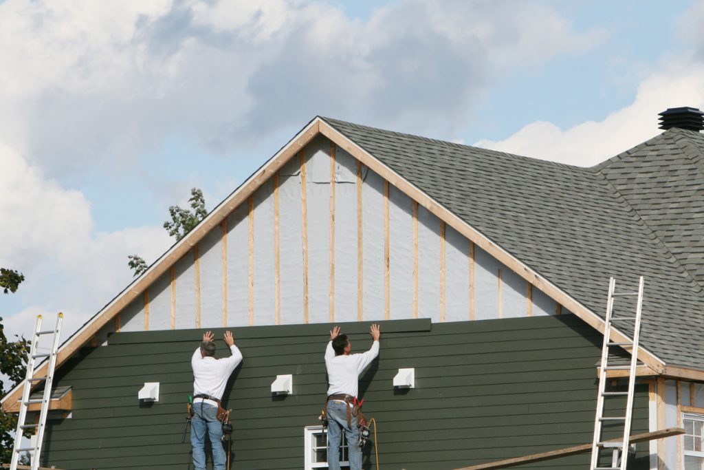 Siding Removed in Calgary